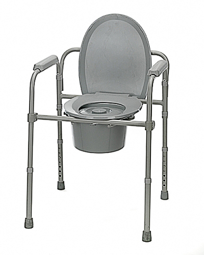 Folding 3-in-1 Commode